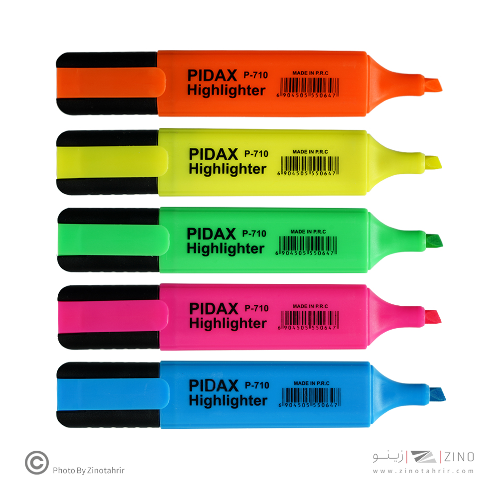 علامت زن رنگ جور فلورسنت پیداکس کدP-710